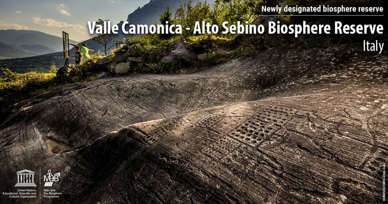 valle camonica alto sebino riserve della biosfera UNESCO
