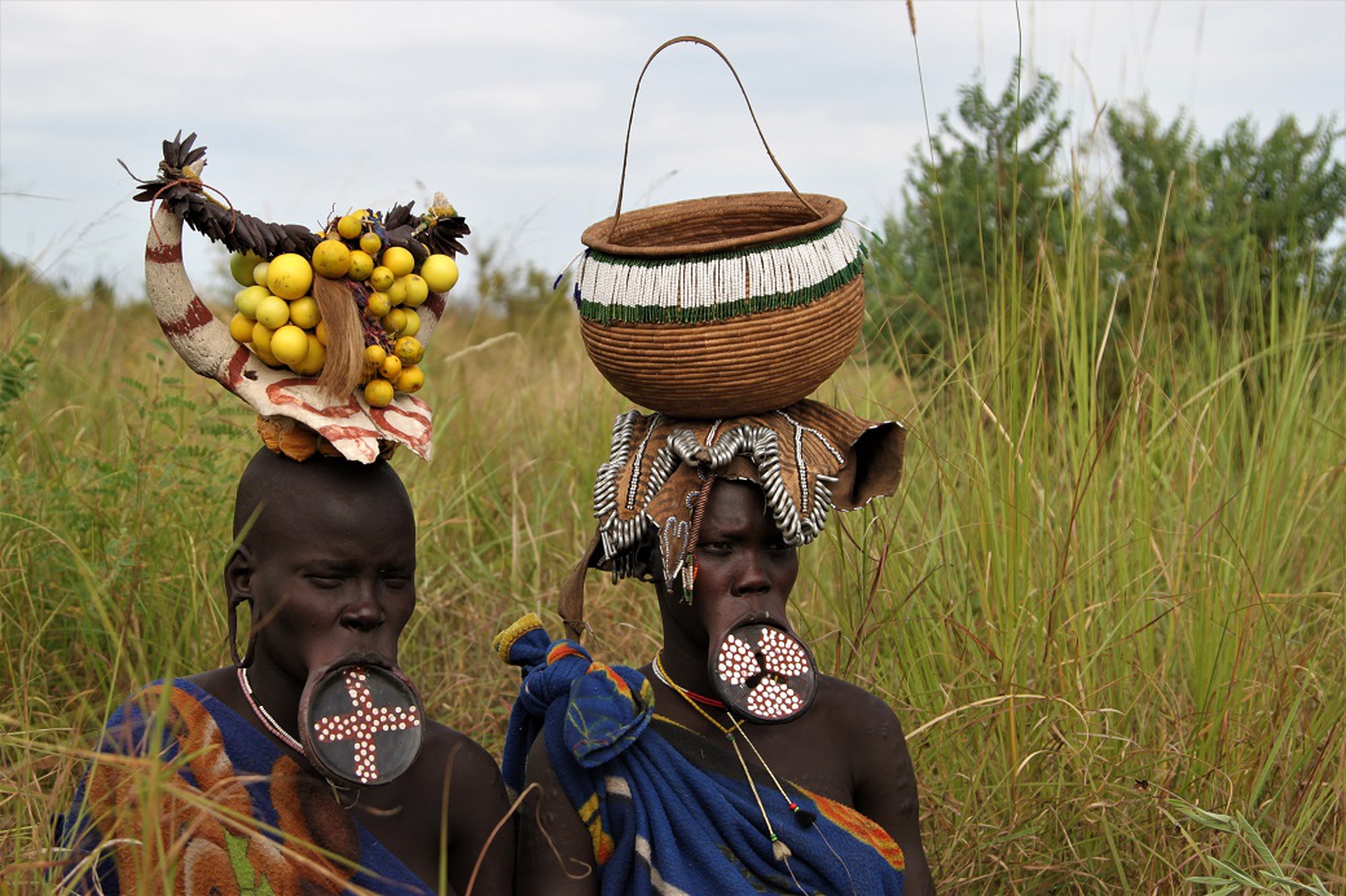 I Mursi sono noti per i loro rituali corporei