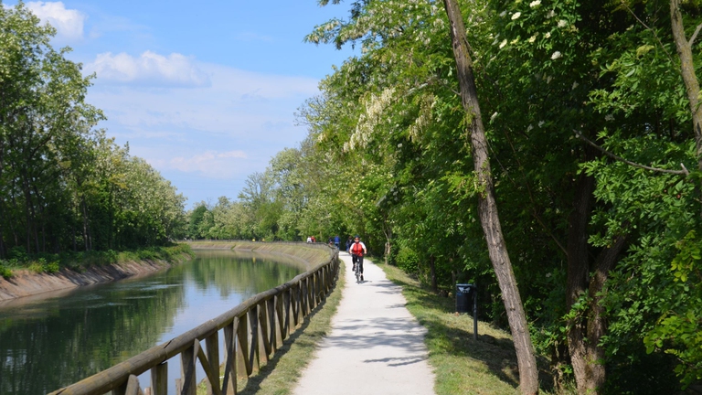 cicloturismo, canale Villoresi