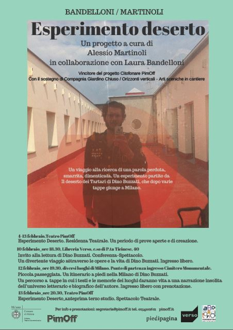 Esperimento deserto: uno spettacolo al Pim Off di Milano