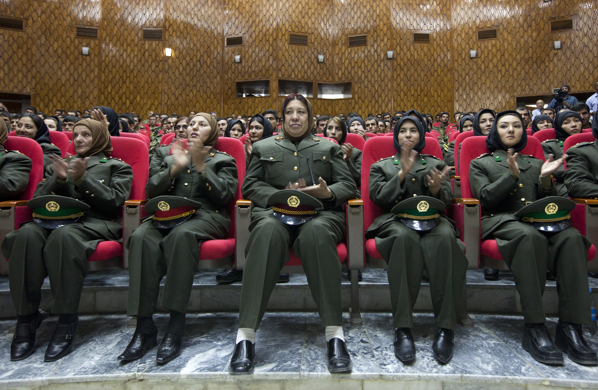 AFG: Afghan National Army female Officers Join The Ranks