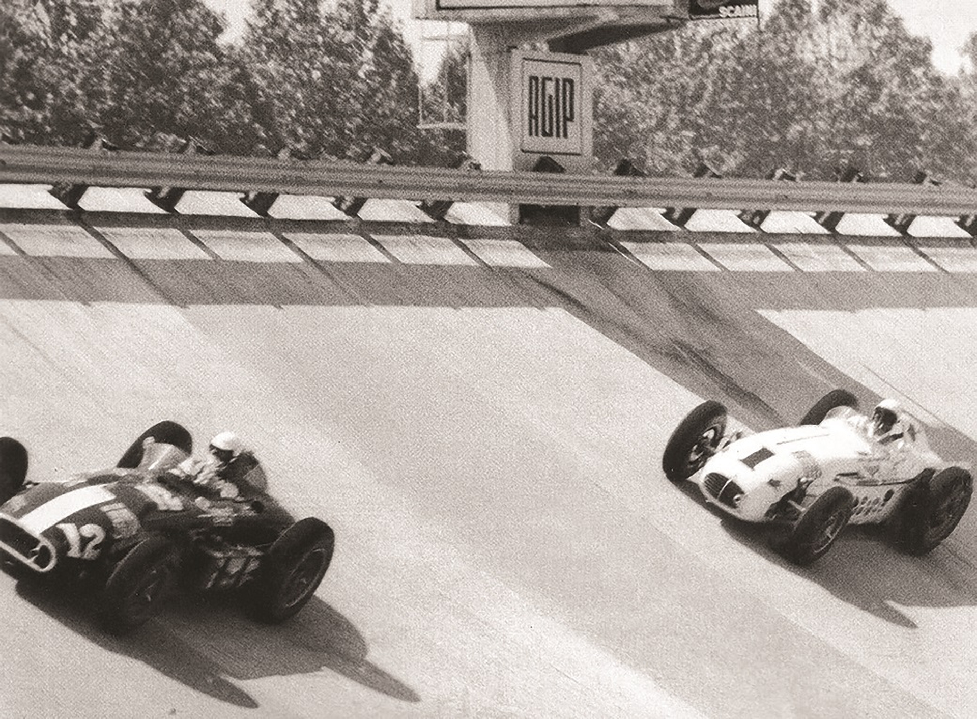 Foto storiche autodromo di Monza nel parco della Reggia