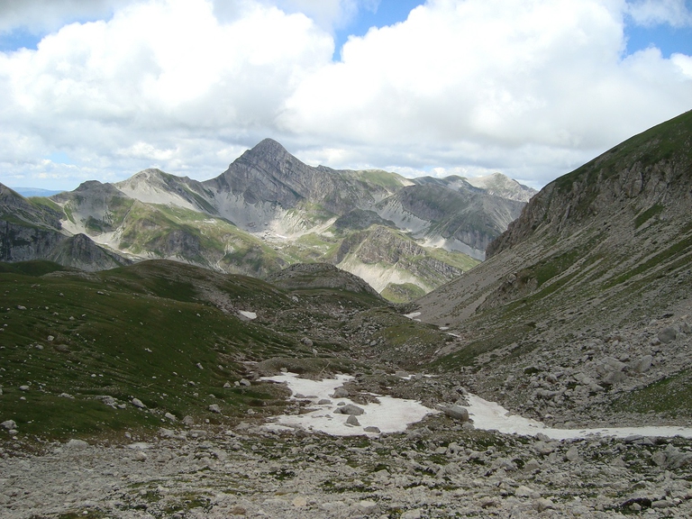 Campo Pericoli, Gran Sasso, nel parco d'Abruzzo