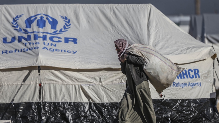 Siria campo profughi Unhcr