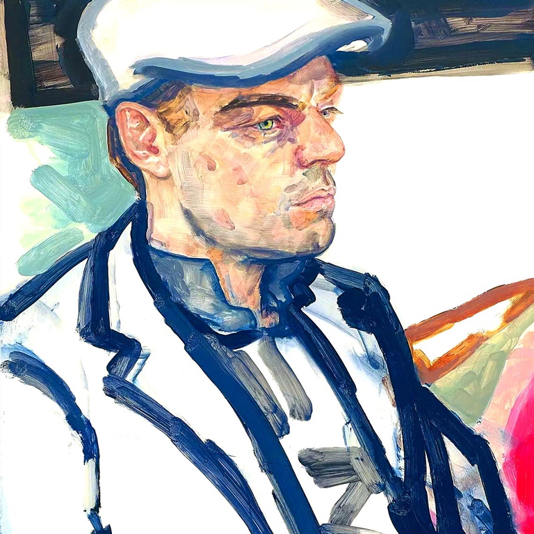 Questo ritratto di Leonardo DiCaprio è stato battuto all'asta benefica organizzata da Christie's nel 2013 per 1,05 milioni di euro.