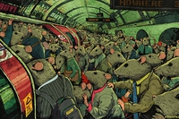 Happiness, il video di Steve Cutts che racconta l’inesorabile ricerca della felicità