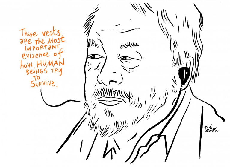 Ai Weiwei survive, Gianluca Costantini
