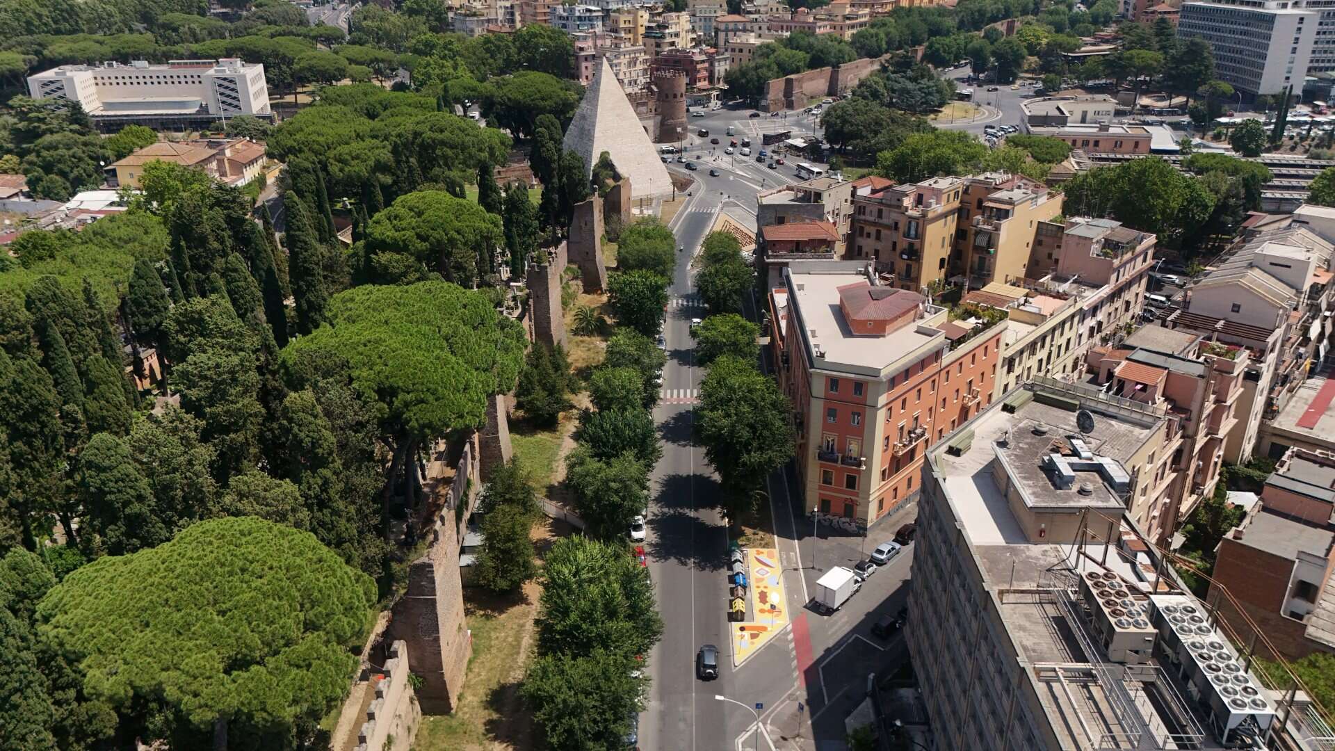 Asphalt art Alice Lotti