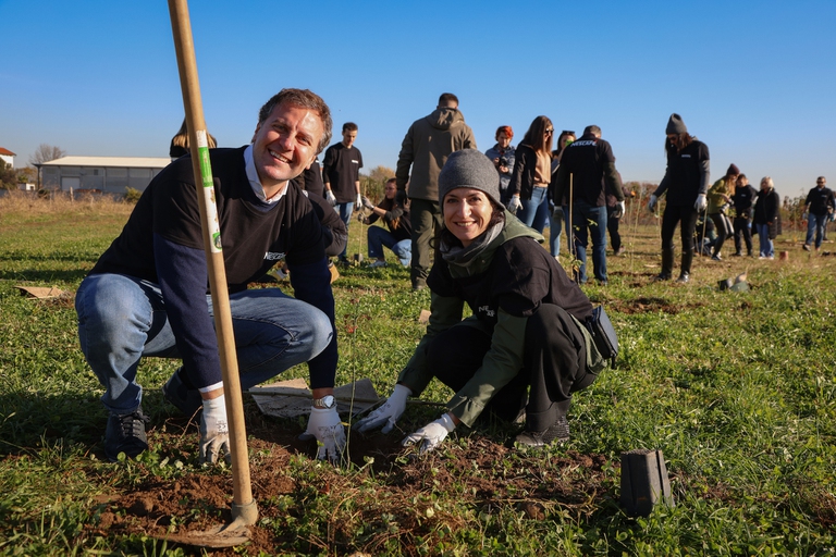 PiantiAmo il futuro di Nescafé: un albero per ogni macchina che rinasce.