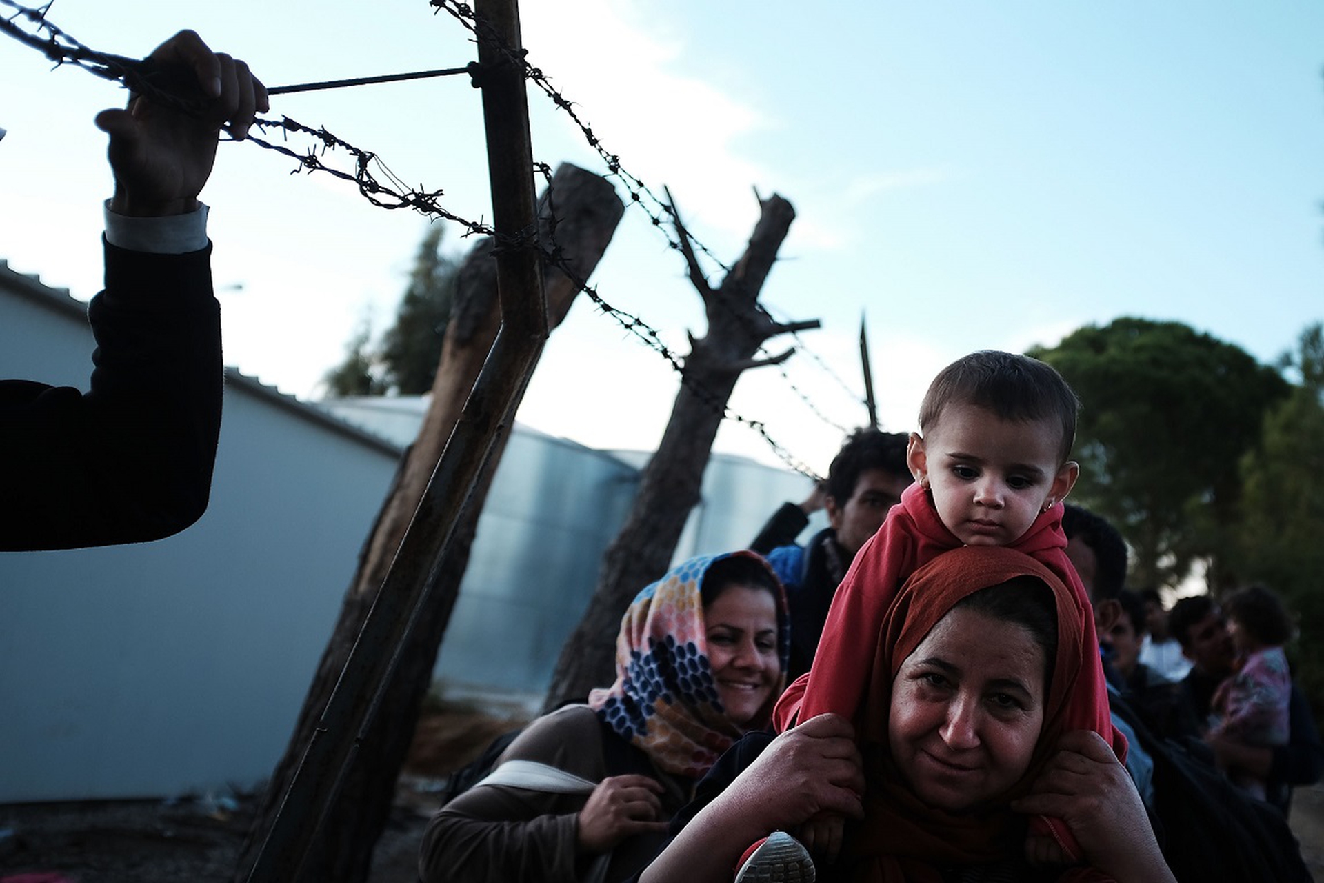 Campo profughi in Grecia