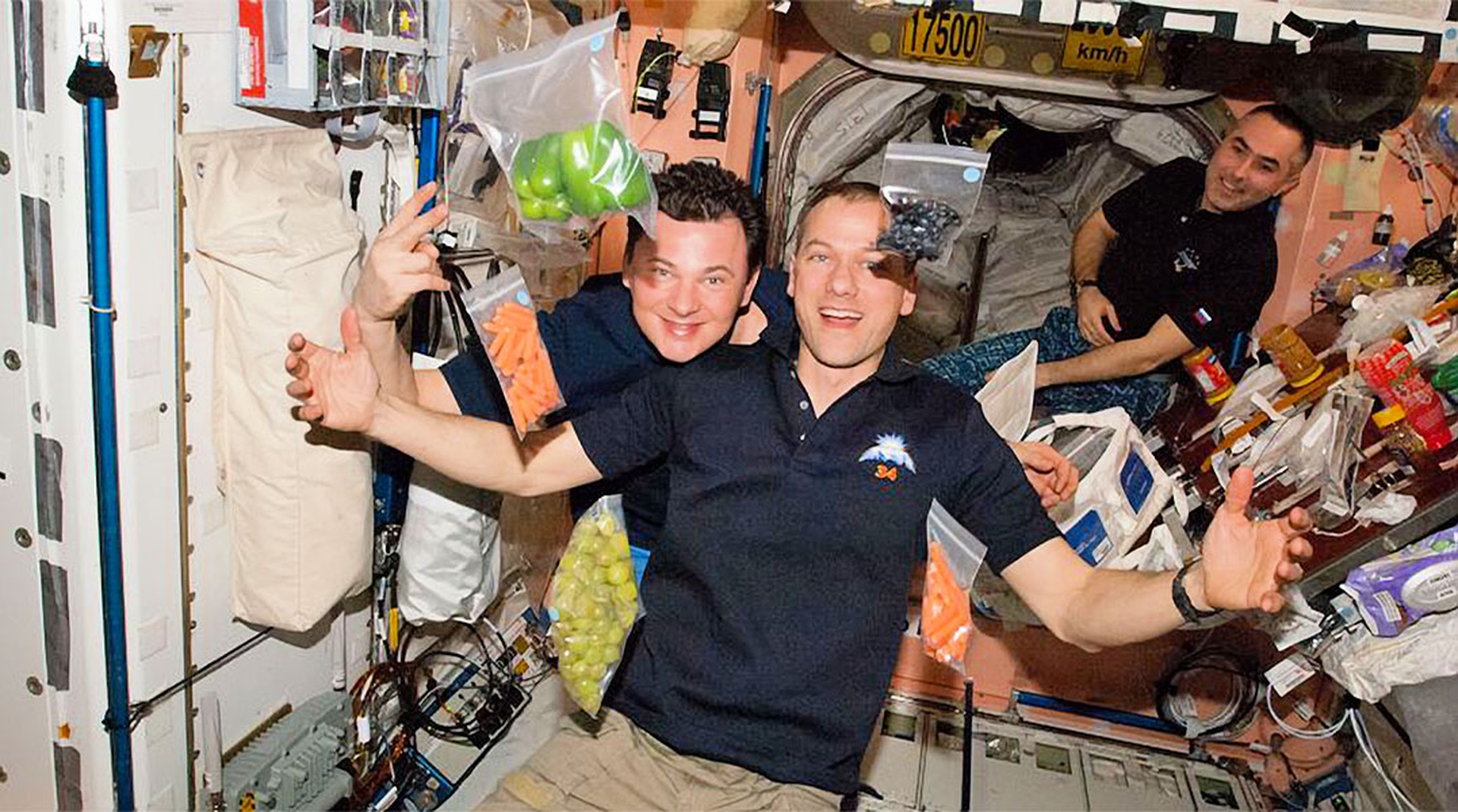 Cibo nello spazio. Dai cubetti dell'Apollo 13 ai legumi Slow Food di Samantha Cristoforetti