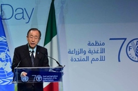 Giornata mondiale dell’alimentazione. Ban Ki-moon da Expo: “La fame è un’ingiustizia terribile”