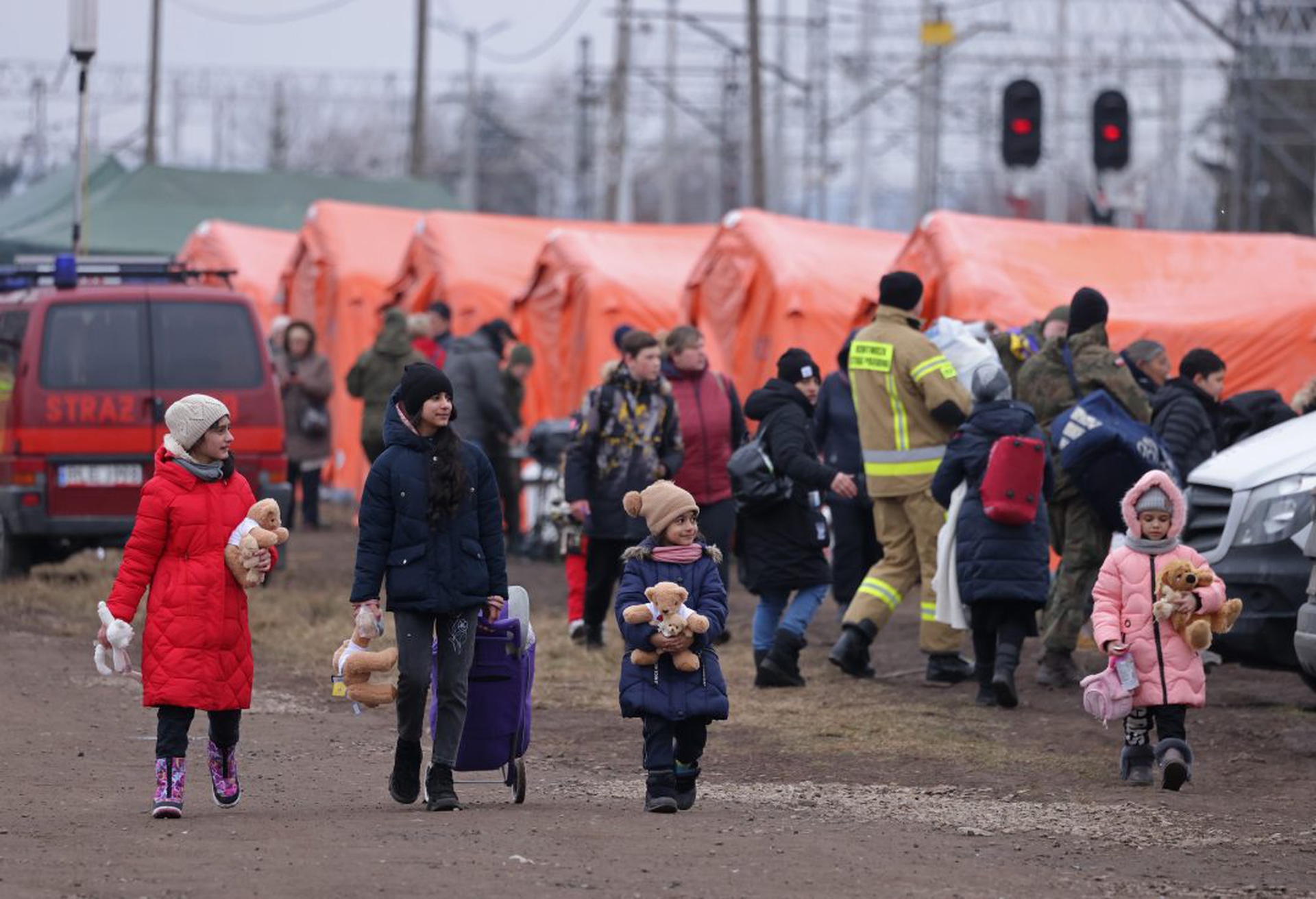 Over 1 Million Ukrainians Arrive In Poland Seeking Refuge From Russian Invasion
