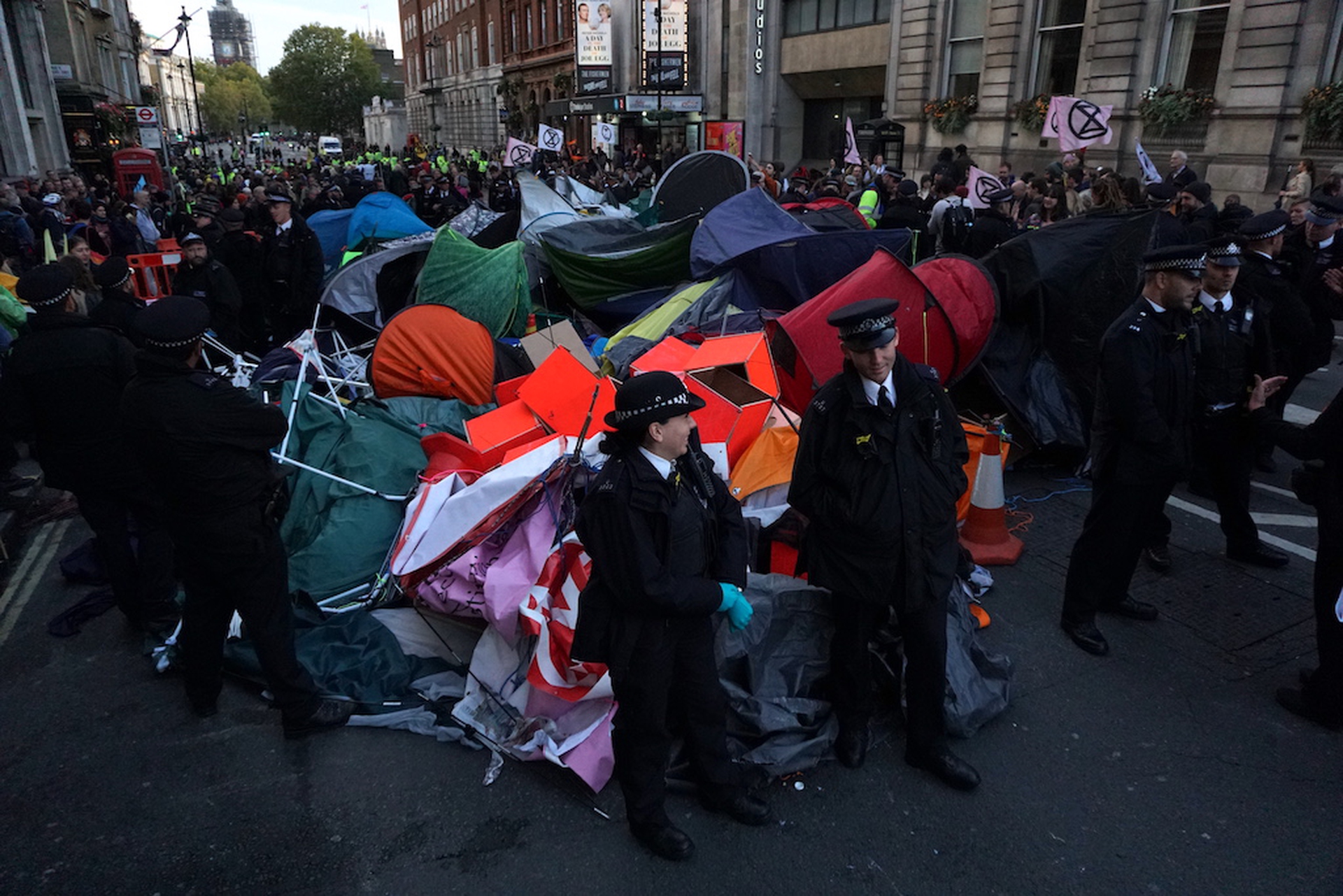 La ribellione internazionale di Extinction Rebellion a Londra