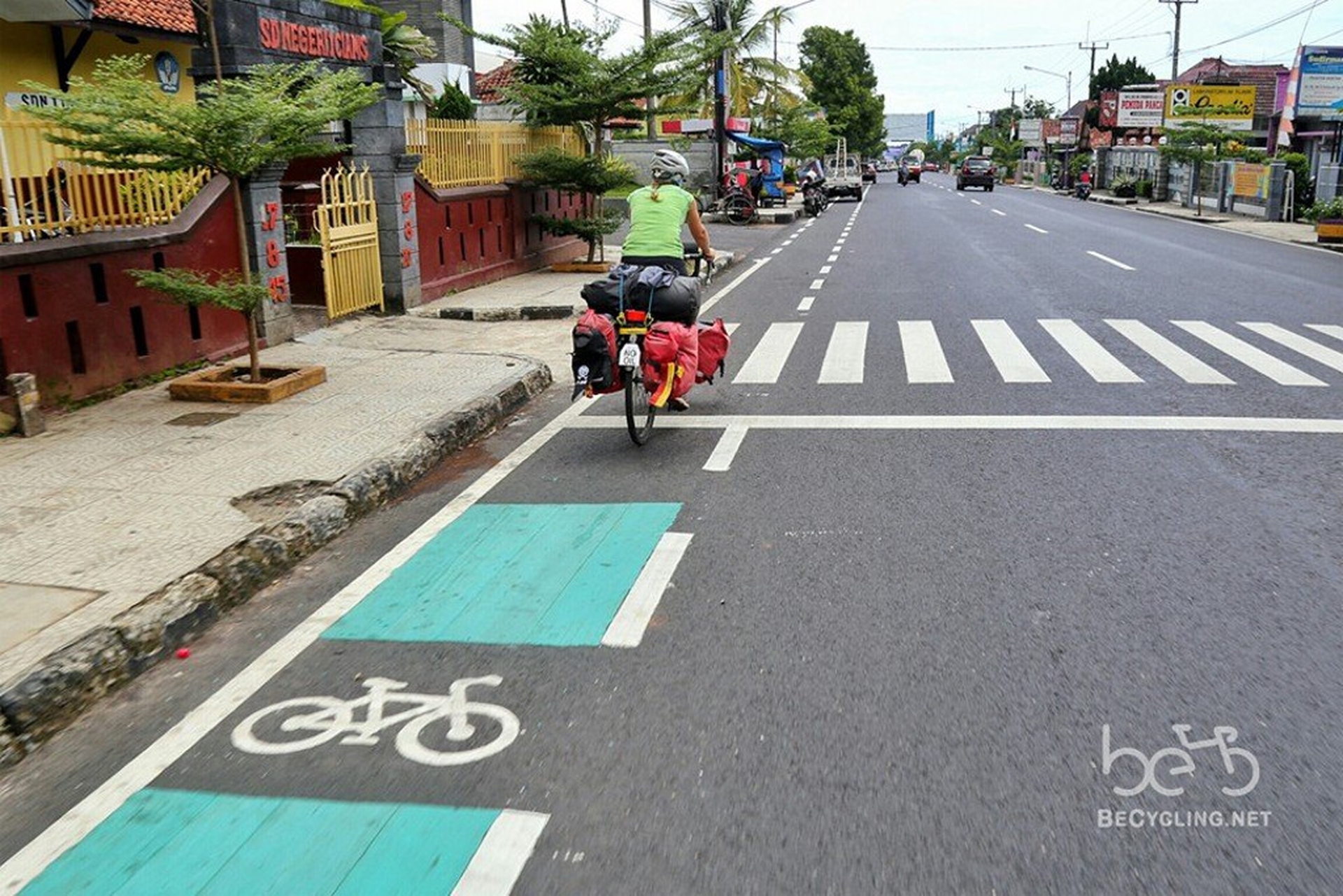 Pista ciclabile indonesiana