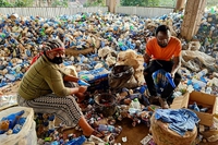 Nicole Menemene is fighting plastic pollution in the DRC