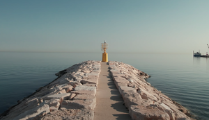 Il molo di Rimini, anche detto la palata.