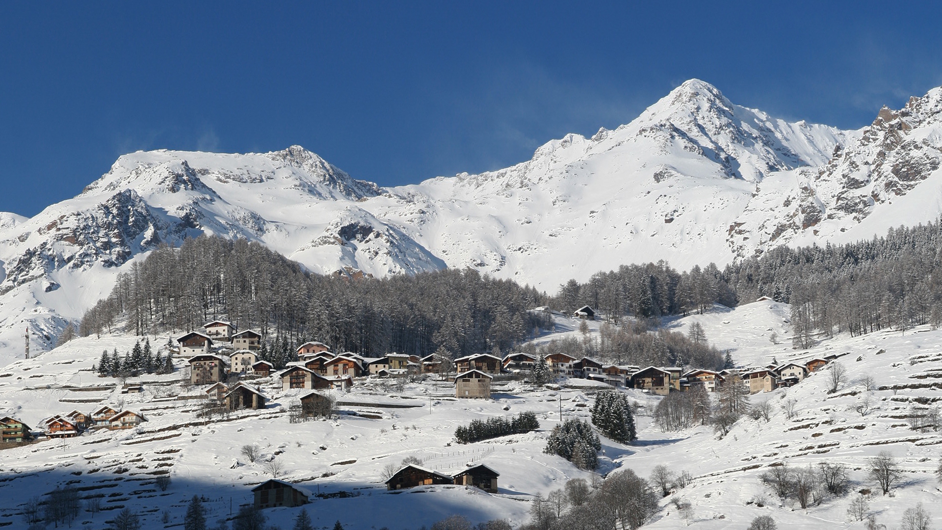 Paesaggi Inverno Val di Peio
