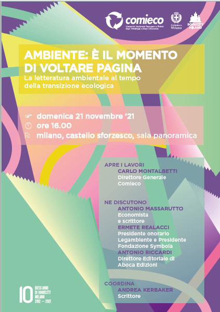 Evento Comieco a Bookcity Milano