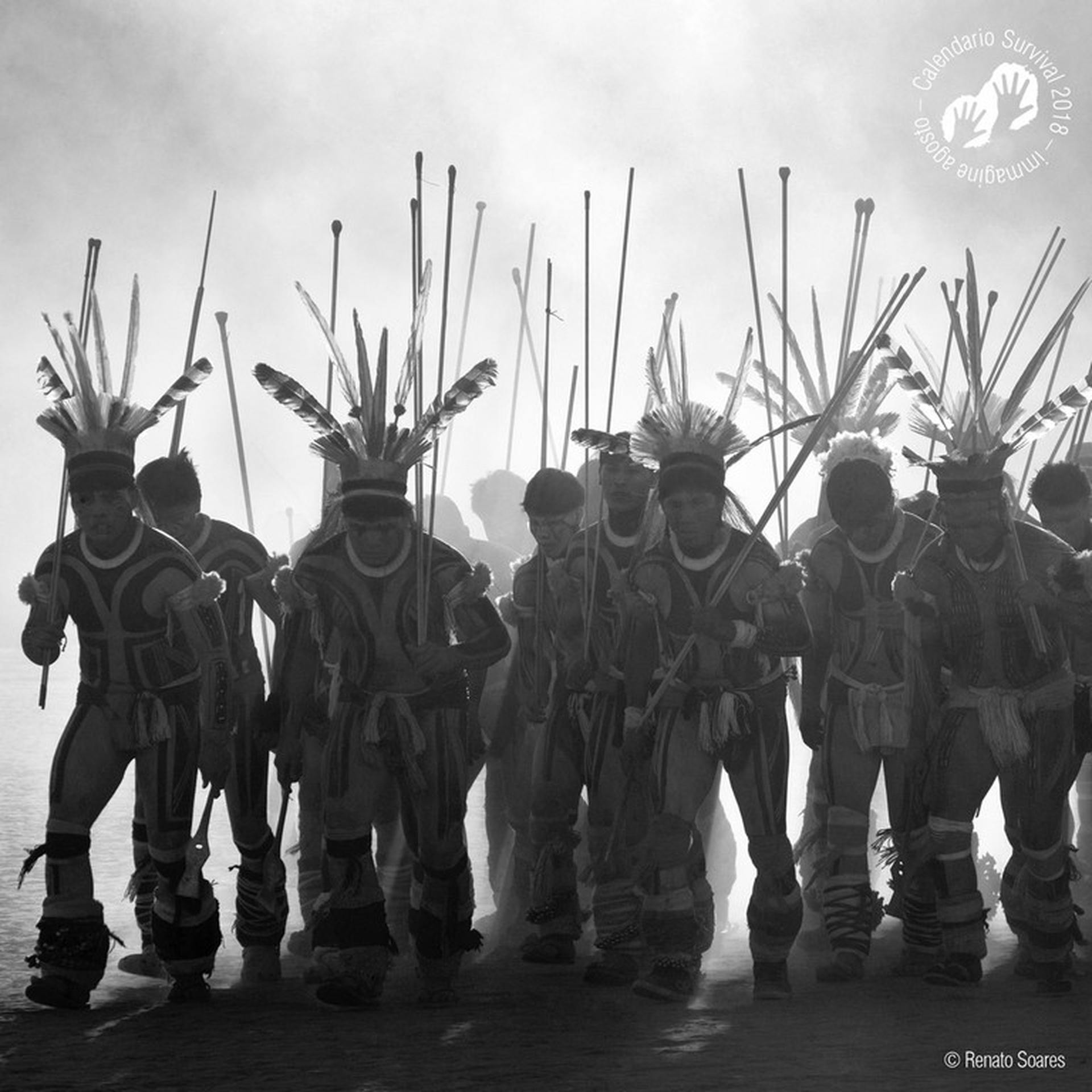 Calendario Survival 2018, agosto