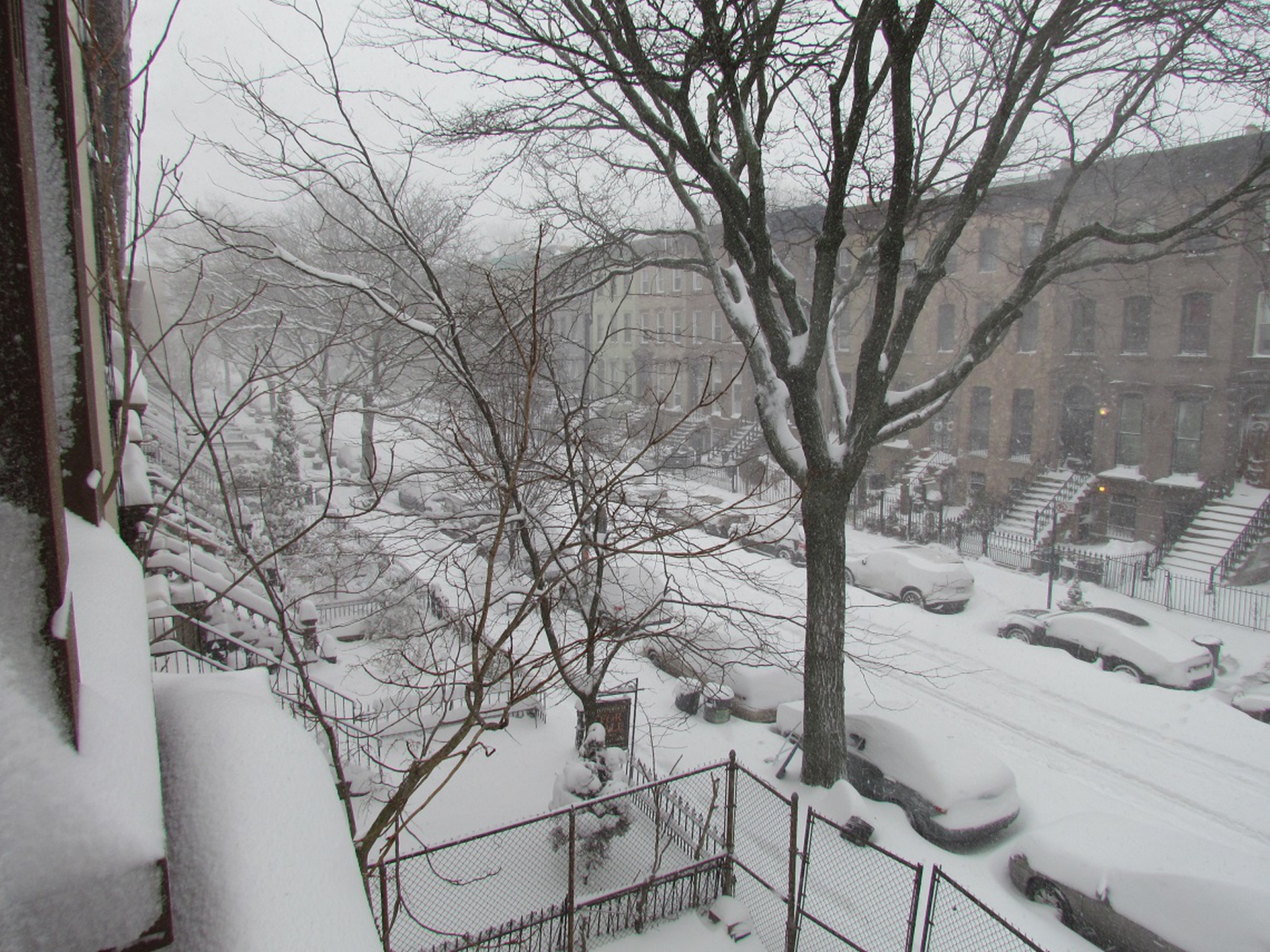 New York durante la bufera di neve Jonas © Luisa Gattone