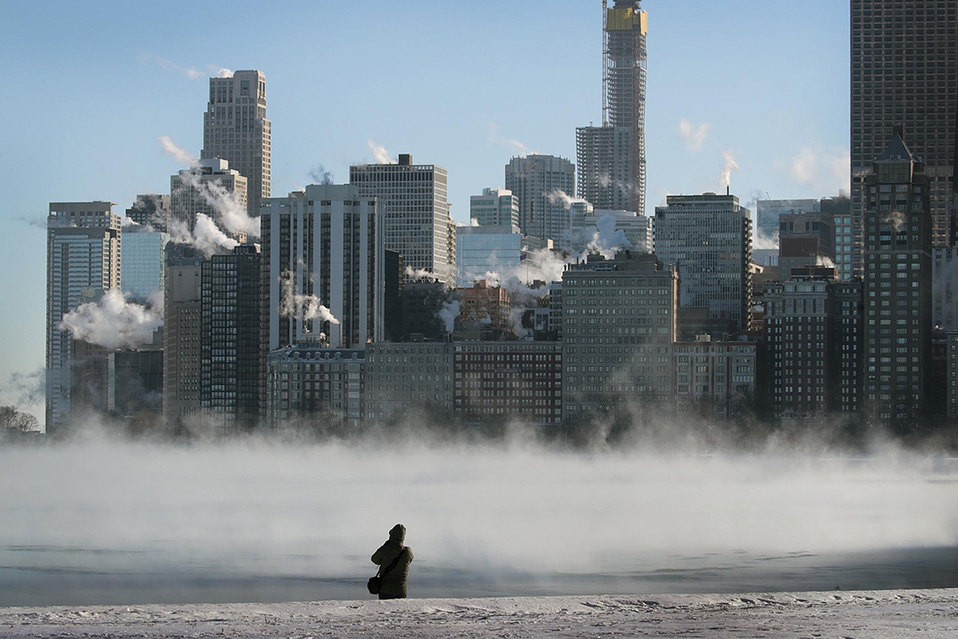 Emergenza freddo a Chicago