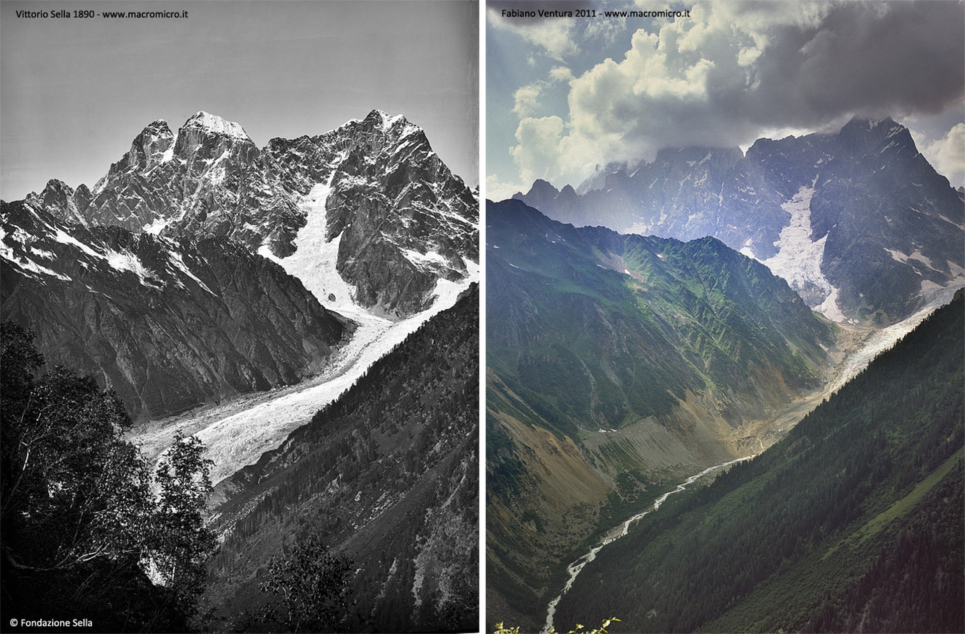 Sulle tracce dei ghiacciai