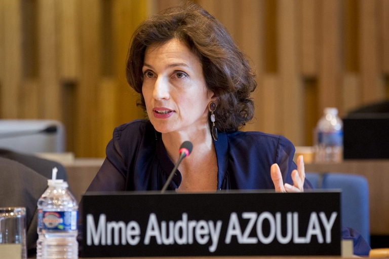 Audrey Azoulay, la direttrice generale dell’Unesco