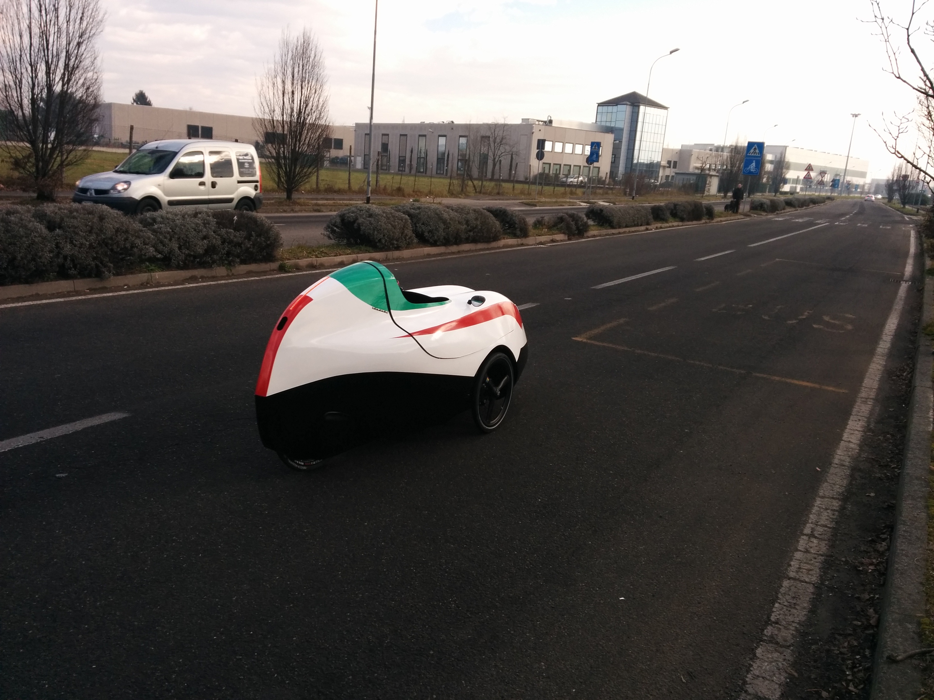 Arriva Zephyrus, l'auto a pedali made in Italy veloce come il vento