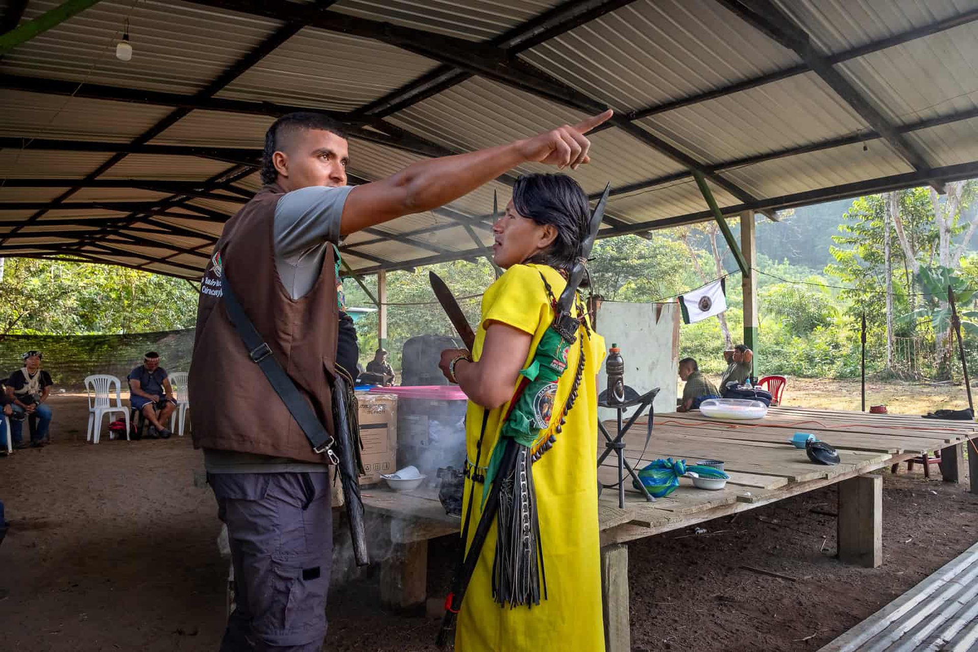 guardia indigena in ecuador