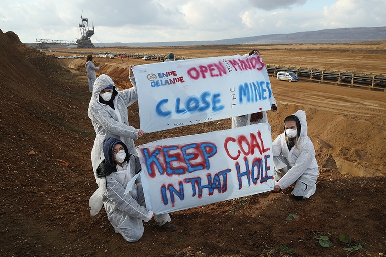 protests against coal