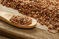 Grano saraceno e verze al forno