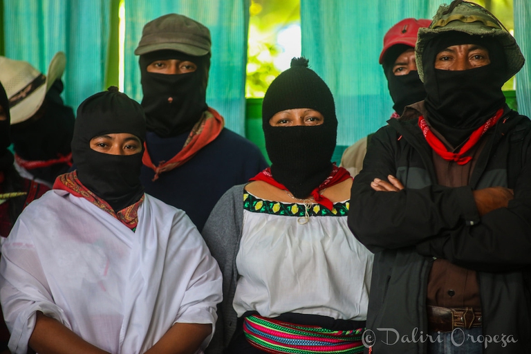 ezln zapatistas men and women marichuy