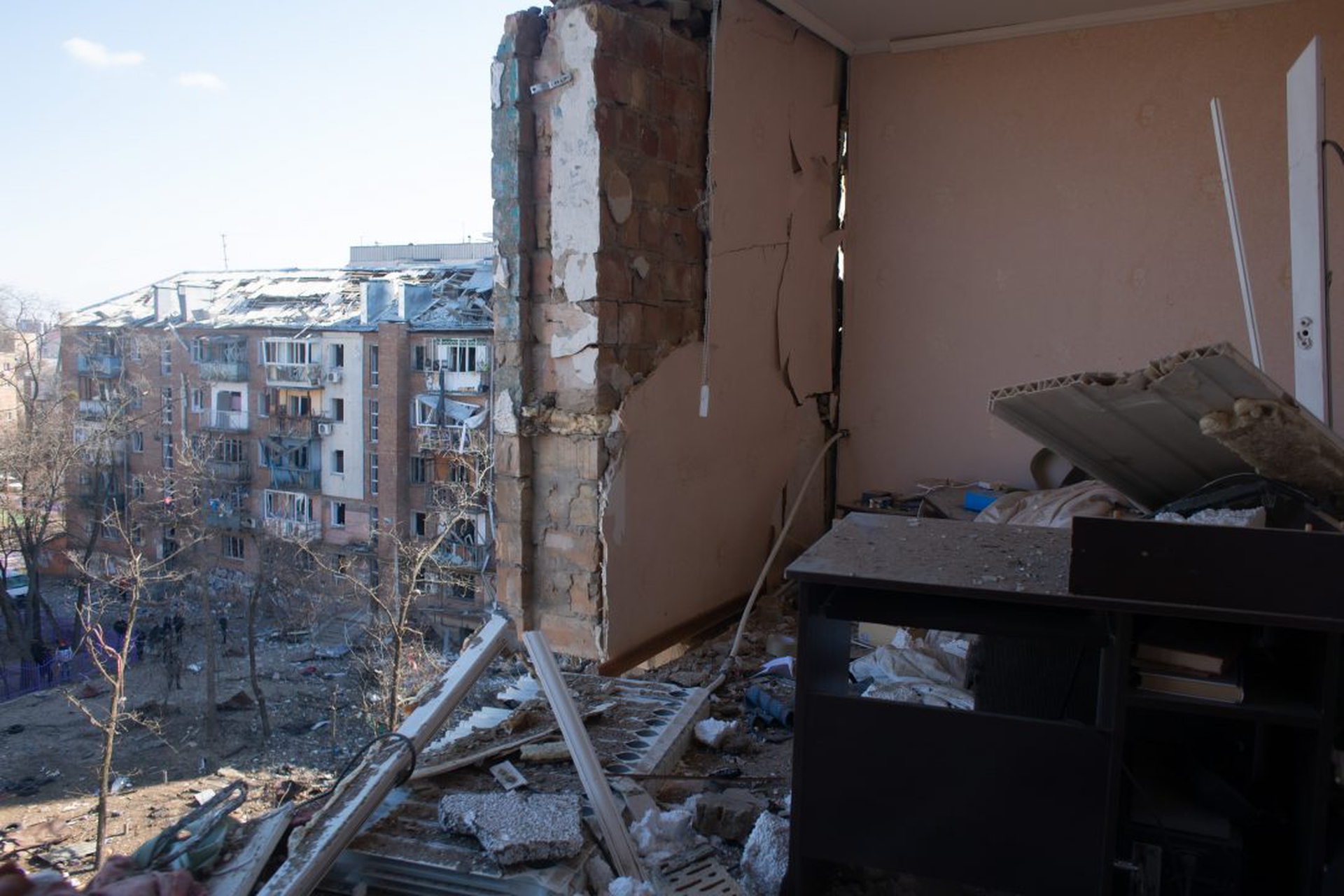 Russian Advance On Kyiv Appears To Have Stalled, But Threat From Above Persists