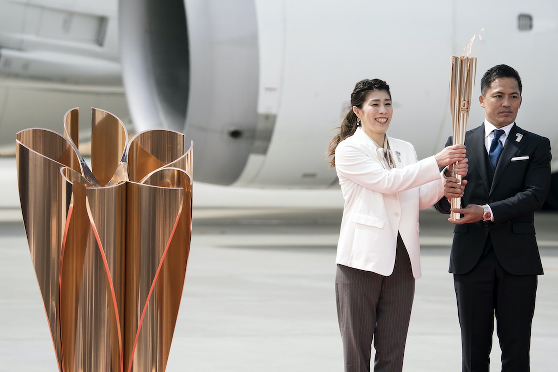 Japan lights the Tokyo 2020 Olympic flame