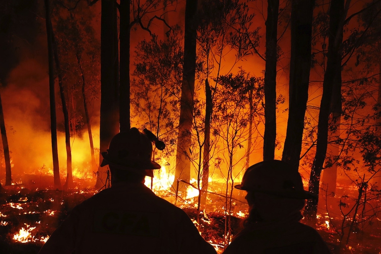 Gli incendi che devastano l'Australia.