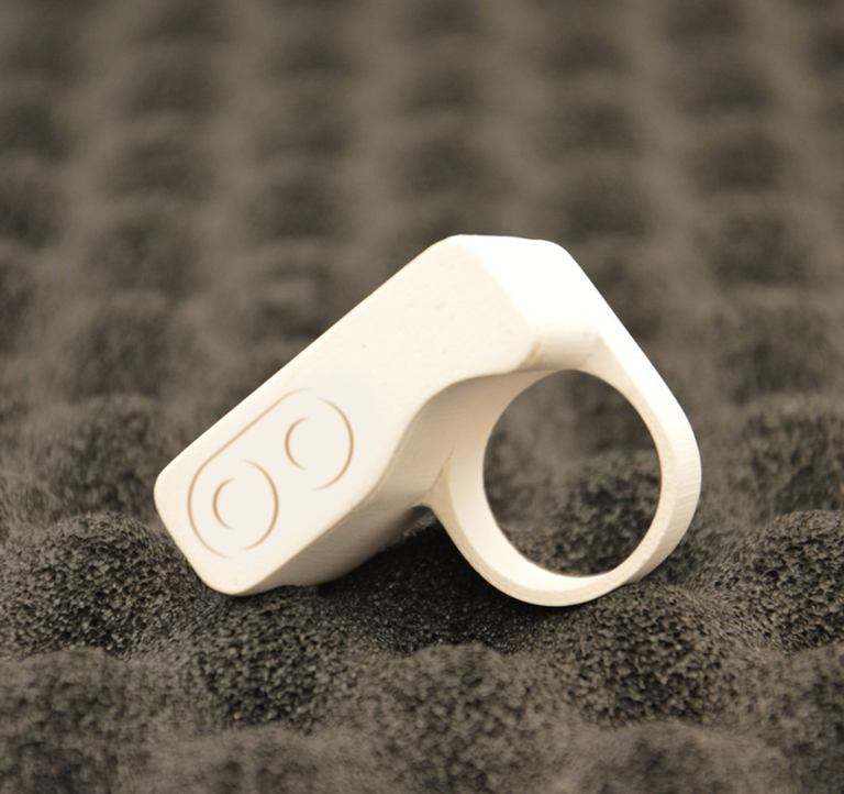 This ring is an essential component to the multi sensory experience © Courtesy of Tooteko