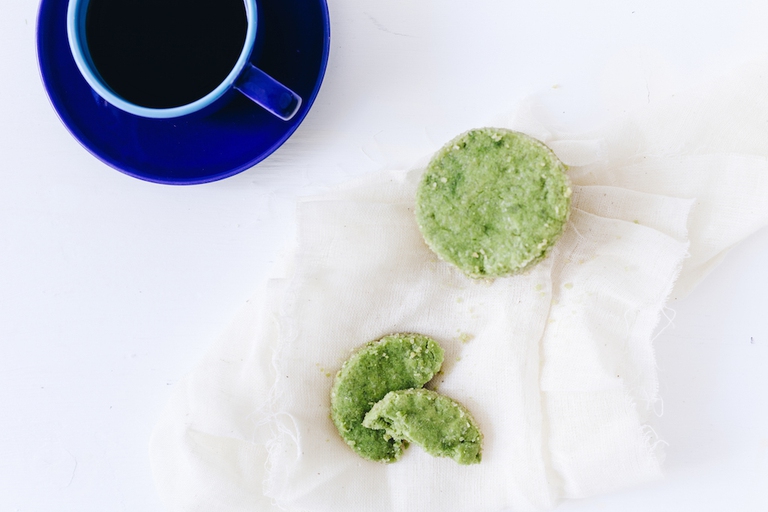 biscotti matcha te