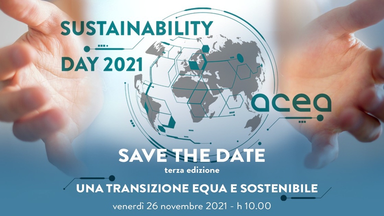 La transizione equa al centro del Sustainability Day Acea 2021