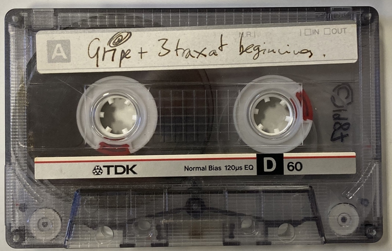 La cassetta dei Radiohead all'asta.