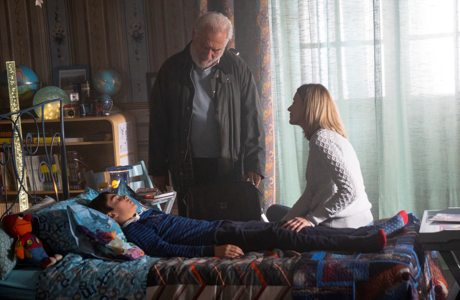 Giorgio Colangeli, Giorgia Wurth e Andrea Arru in Glassboy