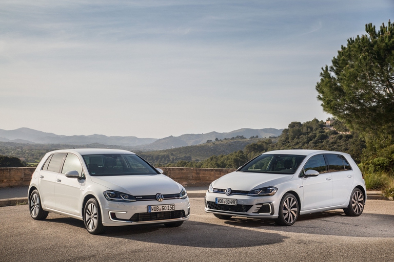Volkswagen e-Golf e Golf GTE