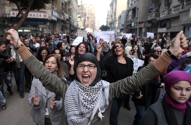 Donne egiziane chiedono giustizia