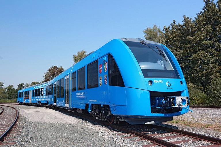 hydrogen-powered train