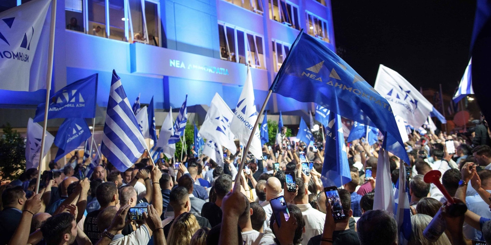 Grecia. La destra ha ottenuto la maggioranza assoluta alle elezioni