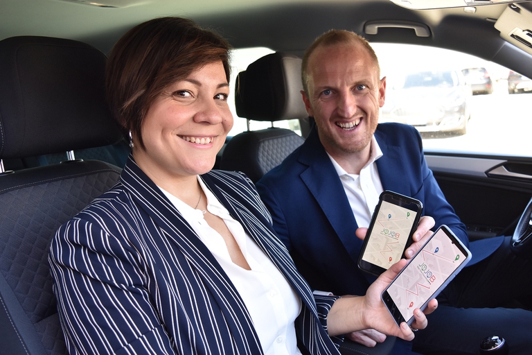 Sei esempi di open innovation con un’attitudine sostenibile 2 Jojob carpooling