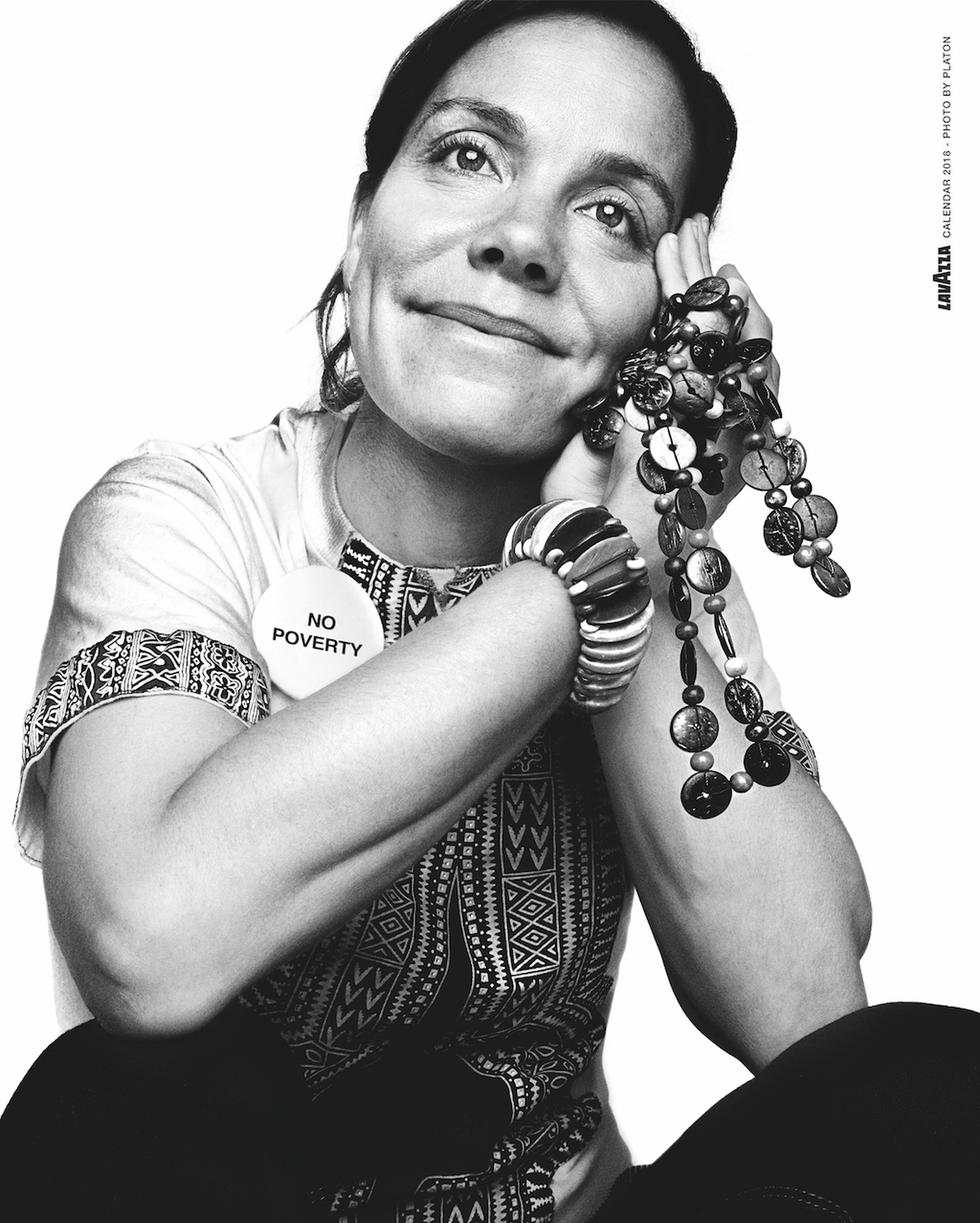 Calendario Lavazza 2018, Daphne Nederhorst interpreta l'Obiettivo di sviluppo sostenibile 1