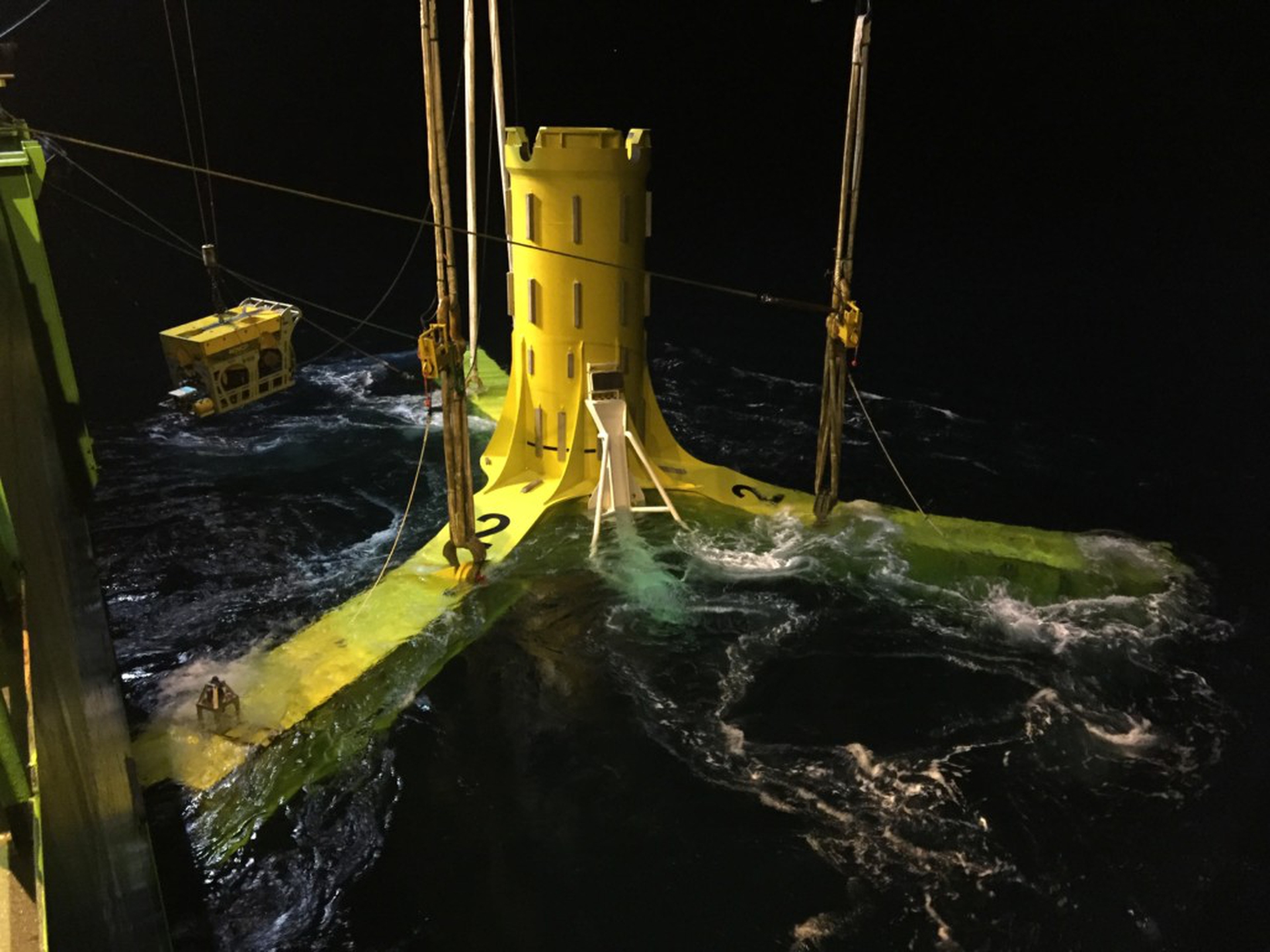 energia dalle maree basamento