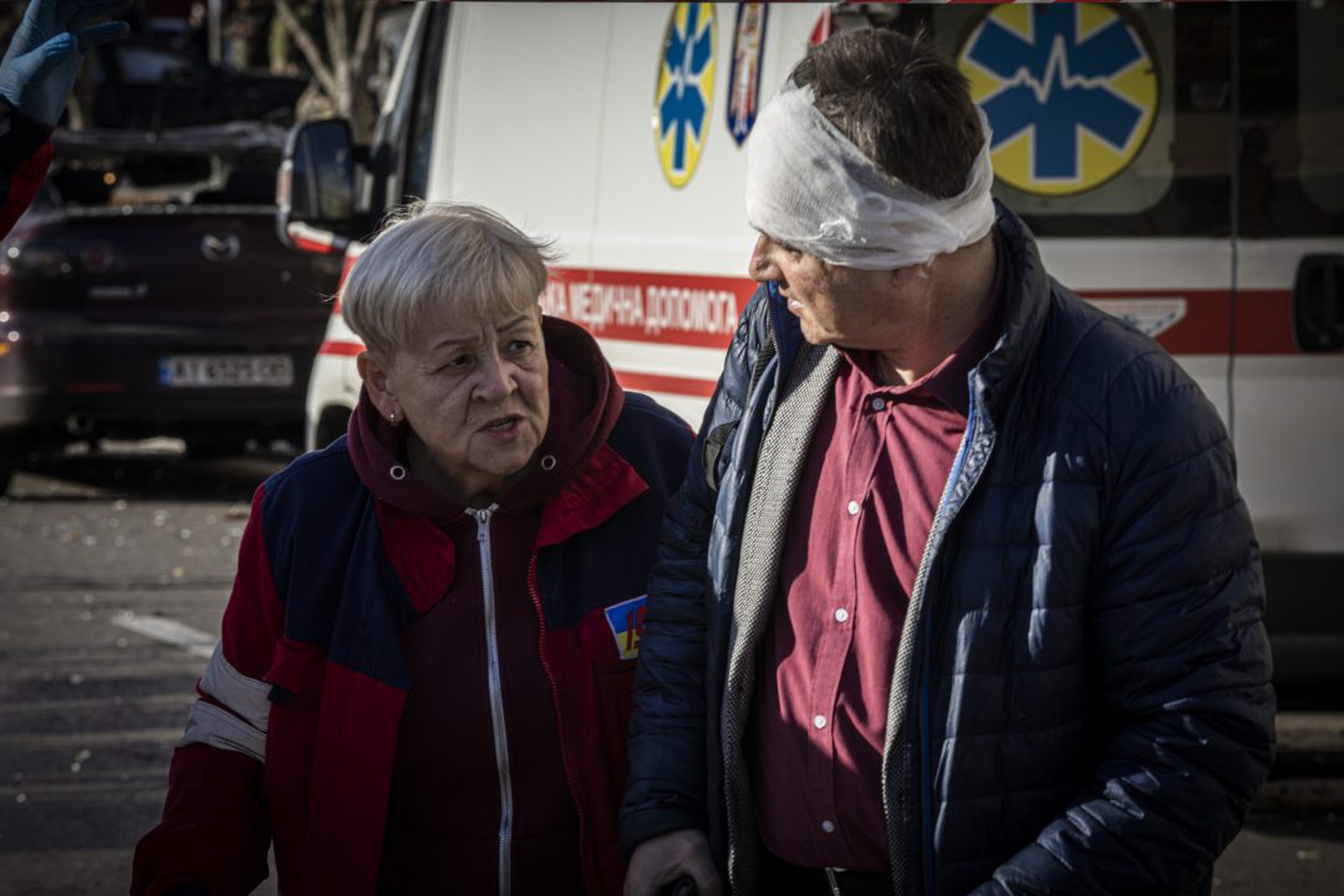 Multiple Explosions In Kyiv