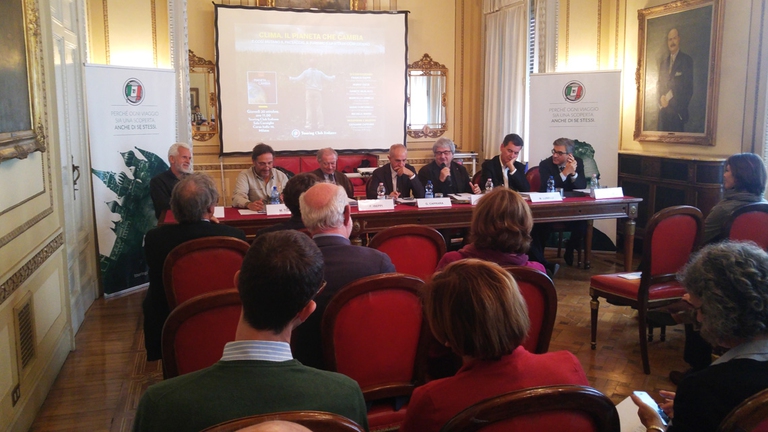 relatori Clima. Il pianeta che cambia